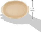 Banko Ware Au Gratin Dish, Small, For One Person Diameter Approx. 7.5 inches (19 cm), Heat Resistant, Ceramic, Oven Safe, Direct Fire, Microwave Safe, Dishwasher Safe, Beige, Made in Japan