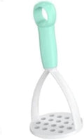 1Pc Random Color Manual Silicone Potato Masher, Cooking Utensils Masher, Mini for Non-Stick Cookware，Fruit and Vegetable Tools Ricers