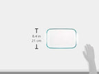 Pyrex Basics 2 Quart Glass Oblong Baking Dish, Clear 11.1 in. x 7.1 in. x 1.7 in.