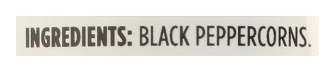 365 by Whole Foods Market, Black Peppercorn Grinder, 1.55 Ounce (Pack of 2)