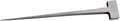KALLORY T-shaped Fish Eel Nail 304 Stainless Steel Kitchen Tool Home and Restaurant Eel Killing Spike Seafood Specialty Gadget