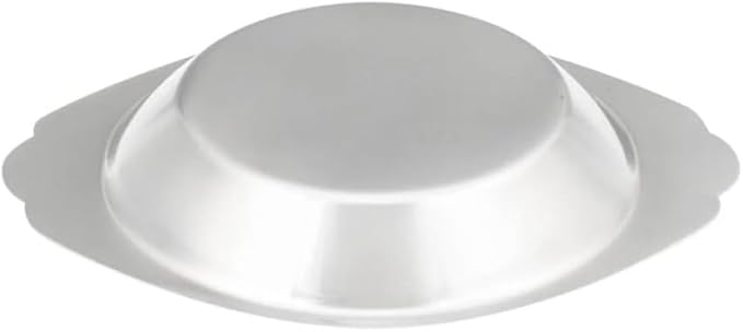 Soro Essentials- 6 oz. Stainless Steel Round Au Gratin Dish Set of 8- Serving Dish for Individual Serving Casseroles Lasagna and Cobblers Table Serving Dishes Casserole Dishes Individual Gratin Dishes