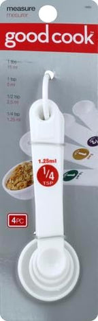 Good Cook Classic Set of 4 Measuring Spoons