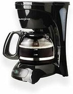 EUROSTAR ECM620B 4-Cup Coffeemaker, Black