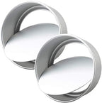 Tosnail 2 Pack 9" x 3" Round Aluminum Cake Pan with Removal Bottom