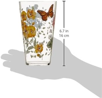 Lenox 866239 Butterfly Meadow Acrylic 4-Piece Highball Set, 20 oz, Acrylic NOT GLASS (Pack of 3)