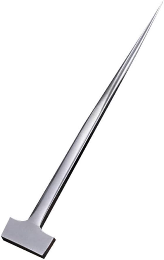Angoily T-shaped Stainless Steel Eel Spike Kitchen Tool for Fish Killing, Home and Restaurant Use, 304 Stainless Steel Seafood Specialty Gadget, 1pcs