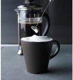 Aerolatte Steam-Free Milk Frother, Polished-Chrome Finish,18/8 Stainless Steel Whisk, BPA-Free Plastic Housing, Batteries Include
