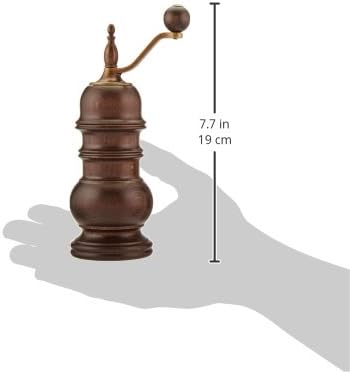 Zassenhaus Speyer 5.1-Inch Dark Stained Beech Pepper Mill