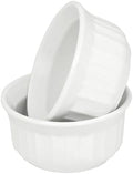 CorningWare RS4 4oz/118mL Round French White Ramekins Bowl (2-Pack)
