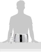 SMEG 2 Slice Toaster with 6 Presets and Defrost Function and Removable Crumb Tray TSF01SSUS, Stainless Steel