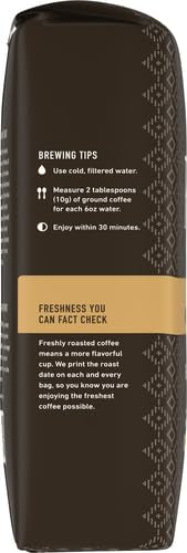 Peet's Coffee Medium Roast Ground Coffee | Big Bang | 36 Ounces | 2 Bags