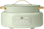 10-in-1 Electric Multi-Cooker, 6 Quart Programmable Cooking Pot with Digital Display, Nonstick Interior, One-Touch Controls, Multi-Function Kitchen Appliance (Sage Green)
