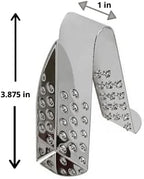 Grater Guard for Cutting Vegetables/Grating with Mandoline Slicer, Stainless Steel Protector for Food, Dishwasher Safe Finger Guard
