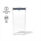 OXO Good Grips POP Container - Rectangle Tall 3.7 Qt,transparent,(Pack of 8)