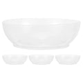 SHOWERORO 4pcs Kitchen Scale Tray Food Bowl with Scale Digital Measuring Bowl Weighing Bowl Weigh Boats Weighing Dish Food Weight Scale Electronic Scale Parts Scale Food Tray Plastic