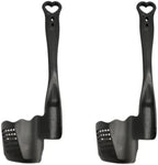 1pcs/2pcs/4pcs Rotating Spatula compatible with Thermomix TM6/TM31/TM5 Portioning Food Processor Kitchen Accessories Cooking Tool (type A black 2pcs)