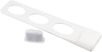 Replacement Parts Water Filter Holder with 2-pack Charcoal Water Filters,Compatible with Cuisinart coffee Maker (white)