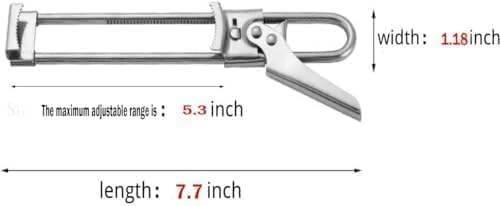 zengxiaoyun® Master Jar & Bottle Opener, Adjustable Multifunctional Stainless Steel Can Opener Jar Lid Gripper, Manual,Kitchen Accessories (3PCS)