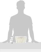 Zyliss Easy Spin 2 Salad Spinner, Large 6L Capacity, White, Unique AquaVent™ Technology, Retractable Cord and Brake System, Non-Slip Base, Easy Cleaning, Plastic