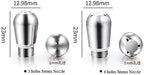 Steam Nozzle Tip Spout for Breville 8 Series, Milk Foam Spout, Replacement Parts Accessory for Breville Barista Machines, Food Grade Stainless Steel - 3 Holes