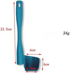 1pcs/2pcs/4pcs Rotating Spatula compatible with Thermomix TM6/TM31/TM5 Portioning Food Processor Kitchen Accessories Cooking Tool (type A blue 1pc)