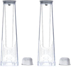BFDYY For Keurig Starter Kit Replacement 2.0 Coffee Maker - for Keurig Parts Includes 2 Pcs Side Reservoir Filter Holder and 2 Pack Water Filter Cartridges (Clear-2pcs)