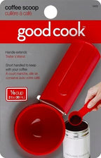 GoodCook Everyday Coffee Scoop, 2-Tablespoon Coffee Measuring Spoon with Extendable Handle, Red