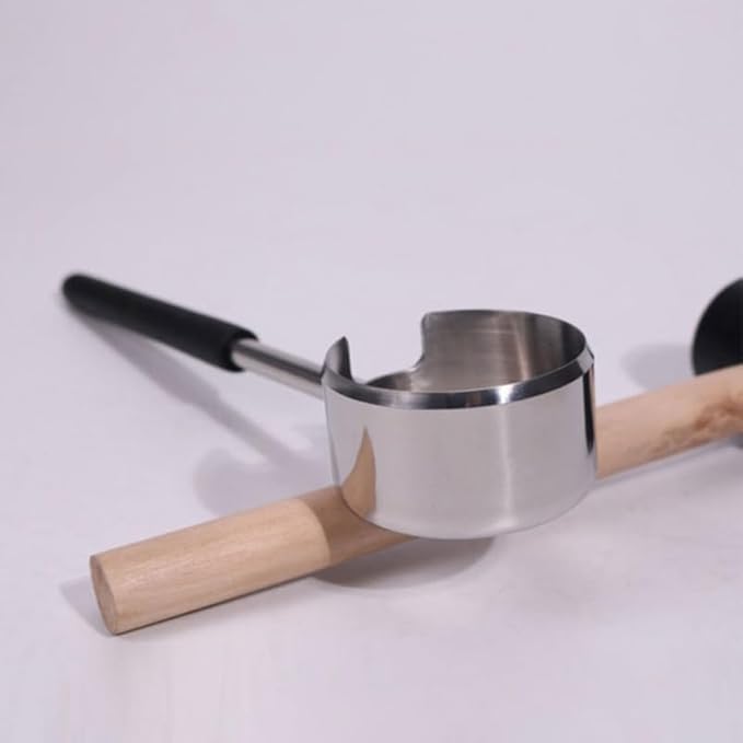 PRETYZOOM 2 Pack Coconut Opener Tool with Hammer Set, Stainless Steel Coconut Puncher with Rubber Mallet, Effortless Fruits Opening Kit for Home