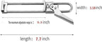 zengxiaoyun® Master Jar & Bottle Opener, Adjustable Multifunctional Stainless Steel Can Opener Jar Lid Gripper, Manual,Kitchen Accessories (2PCS)