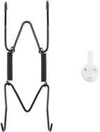 Bilillo Plate Hangers for The Wall, Suitable for 4''-5'' Decorative Plate,Invisible Heavy Duty Wire Plate Holder with Wall Hooks, Plate Hangers for Displaying Plates, Platter, Dish (Black)