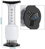 2-in-1 Meat Tenderizer & Marinade Injector with Stainless Needles， Kitchen Tool for Injecting Marinades & Tenderizing Meats, Ideal for BBQ, Smoking, and Cooking Beef, Turkey, Pork, and Poultry