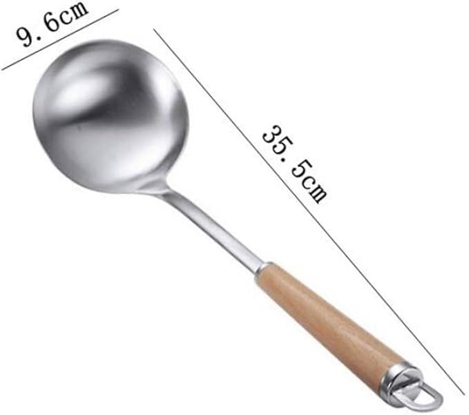 Kitchen Utensils Set，Cooking Utensils Kitchen Tools Gadgets Spoons for Cooking Spatulas 304 Stainless Steel Cooking Utensils Spatulas Spoons 4 Pieces