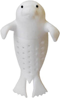 sea dog tea infuser cute animal silicone tea filters tea infuser, tea steeper for loose tea，loose tea holder，perfect for brewing tea for a more enjoyable afternoon tea time with friends and family!