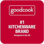 Good Cook Can Opener, Safe Cut Manual Can Opener, no Sharp Can Edges, Black