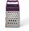 Purple Vegetables Shredder Easy To Use Convenient Stainless Steel Rust Resistant Safe Cheese Grater Kitchen Gadgets，Graters, Peelers and Slicers