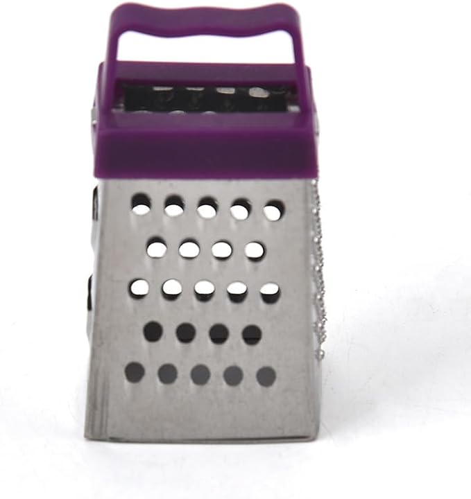 Purple Vegetables Shredder Easy To Use Convenient Stainless Steel Rust Resistant Safe Cheese Grater Kitchen Gadgets，Graters, Peelers and Slicers