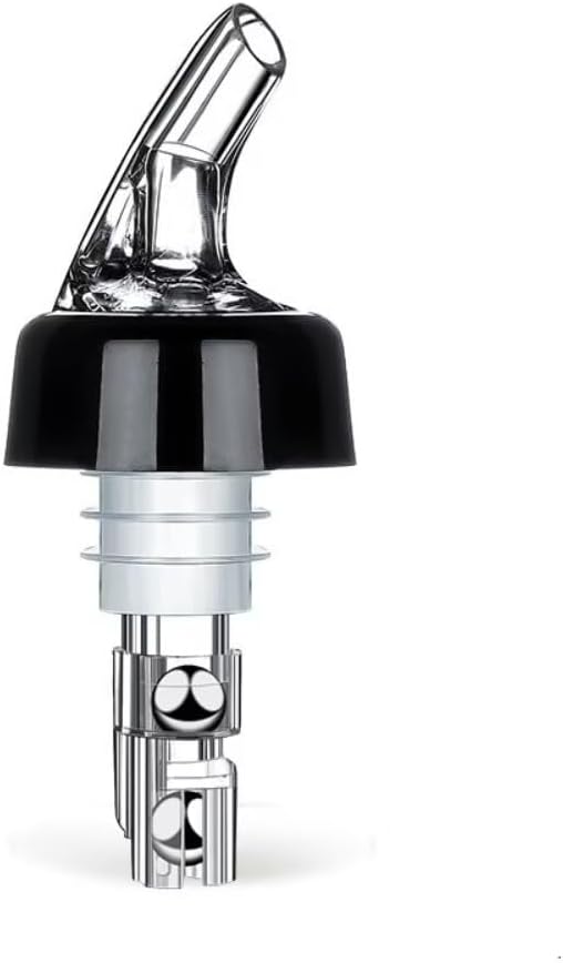 Measure Pourer Drinks Wine Cocktail Beverages Dispenser,Automatic Measured Bottle Pourer Spout,Quick Shot Spirit,Ideal Cocktail Home Bar Tools 1oz/30ml Clear 12 Pack