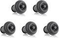 5Pcs Black Wine and Beverage Bottle Stoppers Silicone Sealed Wine Saver Pump Reusable Wine Corks Plug For Gift Bar Saver Stoppers With Strong Suction,Bar and Wine Tools
