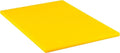TrueCraftware- 18" X 12" X 1/2” Cutting Board for Kitchen Yellow Color Plastic- Color Coded Durable Kitchen Cutting Board Chopping Board Non Slip Cutting Mat for Meat Vegetables Dishwasher Safe