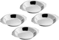 Soro Essentials- 8 oz. Stainless Steel Round Au Gratin Dish Set of 8- Serving Dish for Individual Serving Casseroles Lasagna and Cobblers Table Serving Dishes Casserole Dishes Individual Gratin