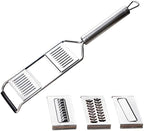 Multifunctional Peelers，Vegetable slicer,Hanging Grater Peeler Kitchen Accessories Slicer 304 Stainless Steel Peeling Tool Machine for Household Kitchen Fruits and Vegetables Kitchen Gadgets (Silver)