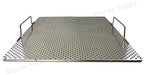 Sunrise Stainless Steel Fryer Screen with Handles (Solid Screen) (3, 17.5" x 17.5" x 2")