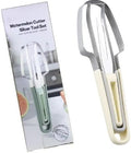 Versatile Watermelon Slicer and Cutter: Stainless Steel 3-in-1 Popsicle and Fruit Fork Tool for Quick Cutting, Ideal for Camping and Kitchen, Great Melon Cutter Tool