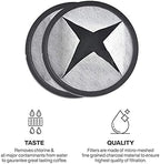 6-Pack Replacement Charcoal Water Filter Discs for Mr. Coffee Brewers Coffee Machines