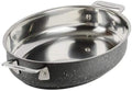 Bon Chef 60002GALAXY Induction Oval 2.5 Quart Au Gratin Pan