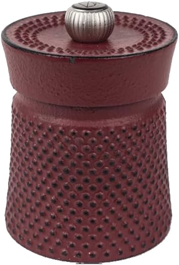 Peugeot Bali 3 Inch Cast Iron Pepper Mill, Red