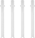 (4 pack) 162416-000-000 Silicone tube Milk Frothing Silicone Pipe Tube Compatible for Mr Coffee BVMC-ECMP1000 BVMC-ECMP1000RB BVMC-ECMP1102 BVMC-ECMP1106 Espresso Maker Milk foam straw