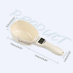 Digital Measuring Spoon Scale, Accurate Electronic Measuring Spoon with Conversion, Household Digital Measure Cup Scale with LED Display, Kitchen Food Scale Scoop for Weighing Baking Cooking (3)