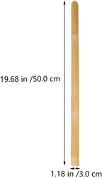 DOITOOL 4 Pcs Pancake Turning Sticks Kitchen Utensils Household Cooking Tool for Turning Thin Pancakes and Pancakes 50cm Length Flat Spatula Turner Set